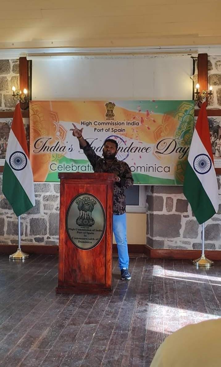 High Commission of India celebrated 78th Independence Day at Carbits National Park, Portsmouth, Commonwealth of Dominica on 15 August, 2024.